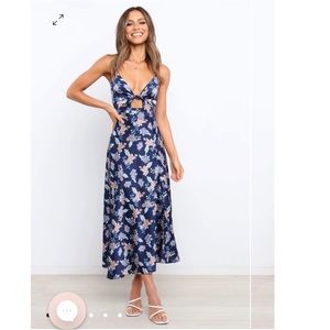 *Sold out* beautiful petal and pup midi dress